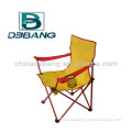 Folding Cheap Yellow Camping Chair With Cup Holder -- Hot Promotion Item